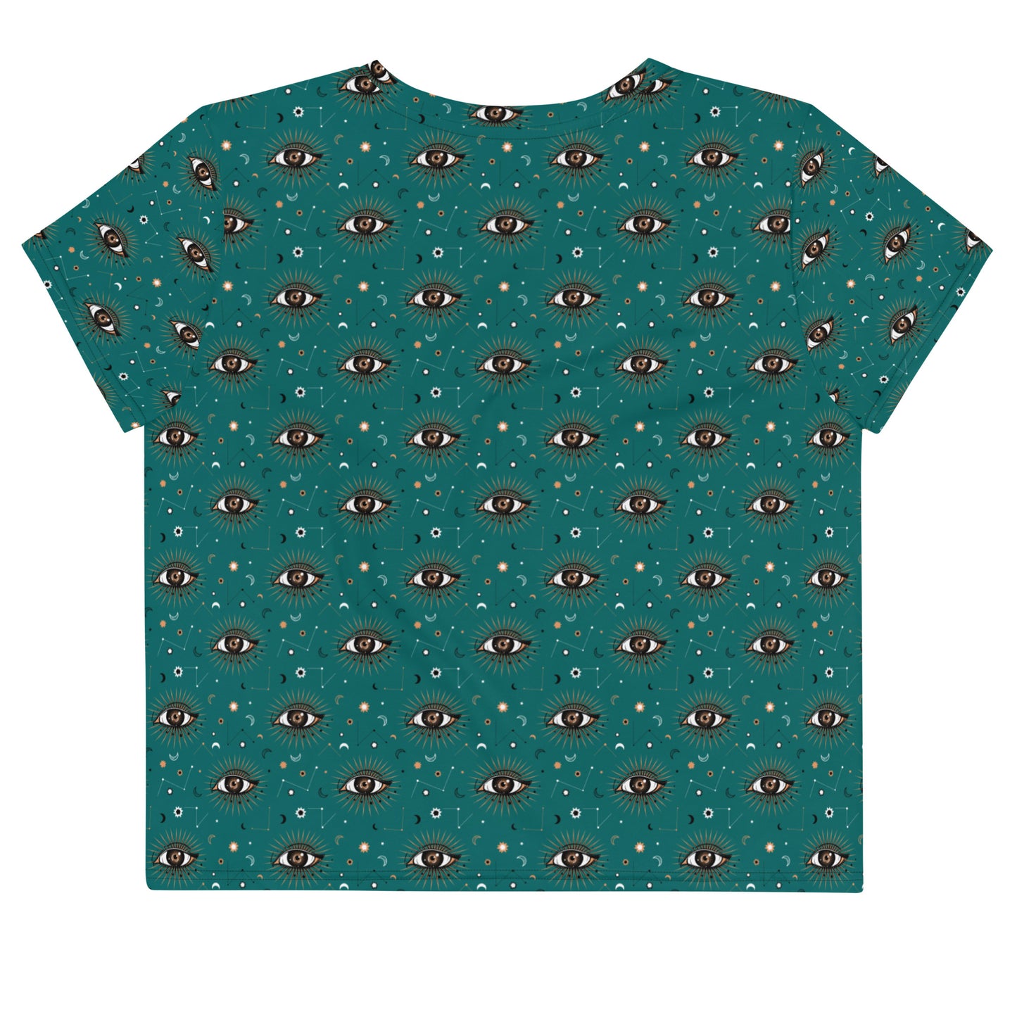 Camiseta corta all over Retro Eye Celestial