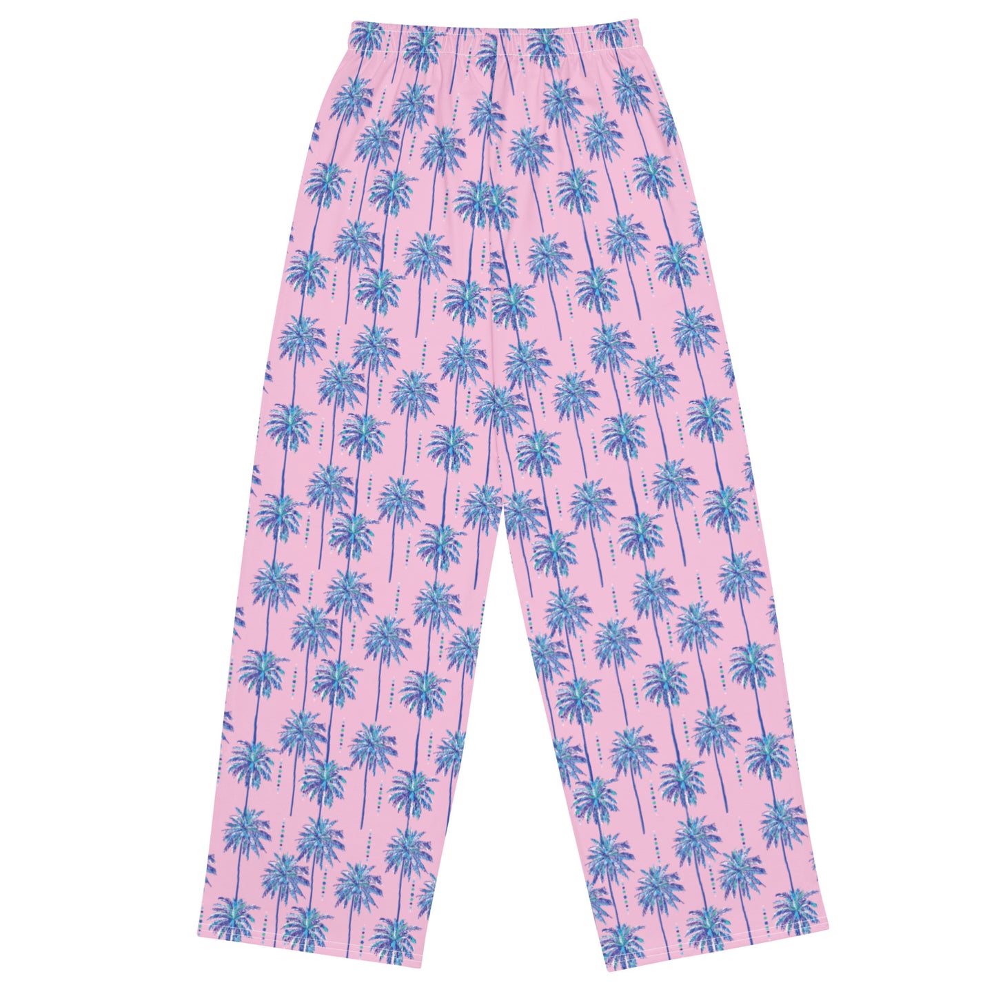 Pantalón ancho Pink Palms