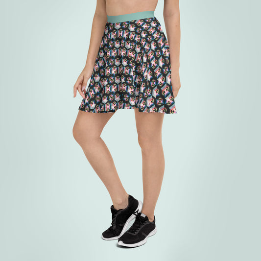 Falda skater Abstract