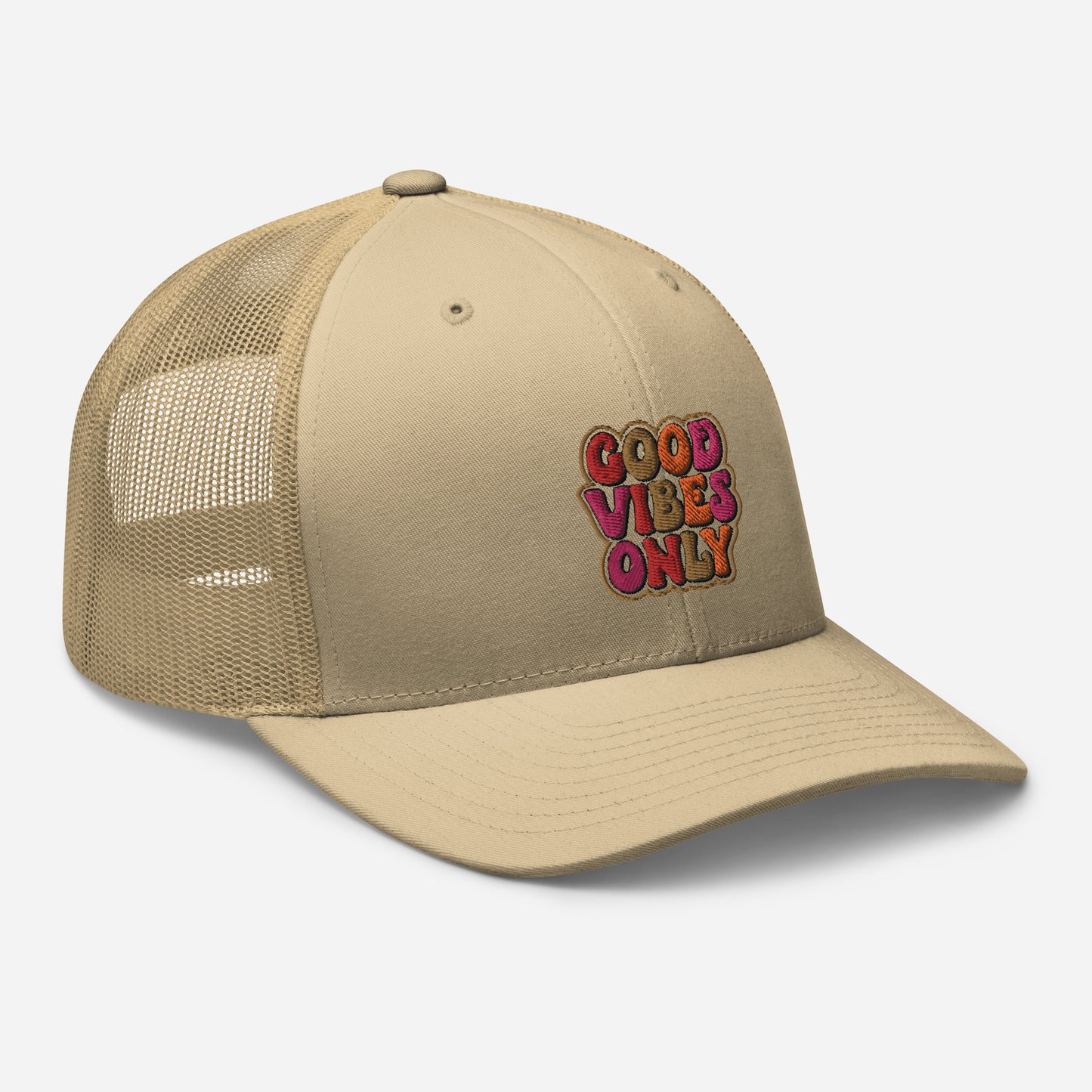 Gorra tipo trucker Good Vibes Only