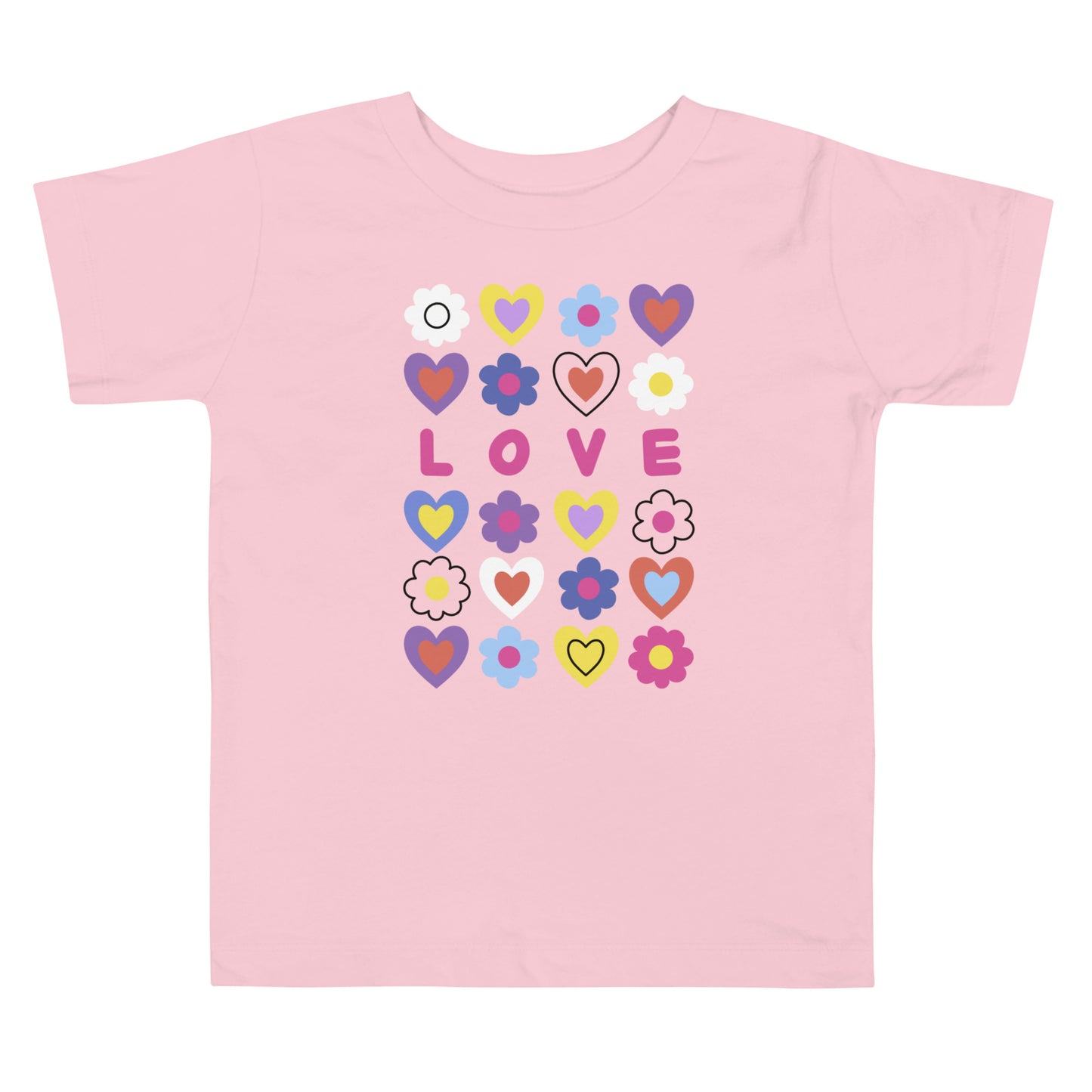 Camiseta de manga corta para niña Love