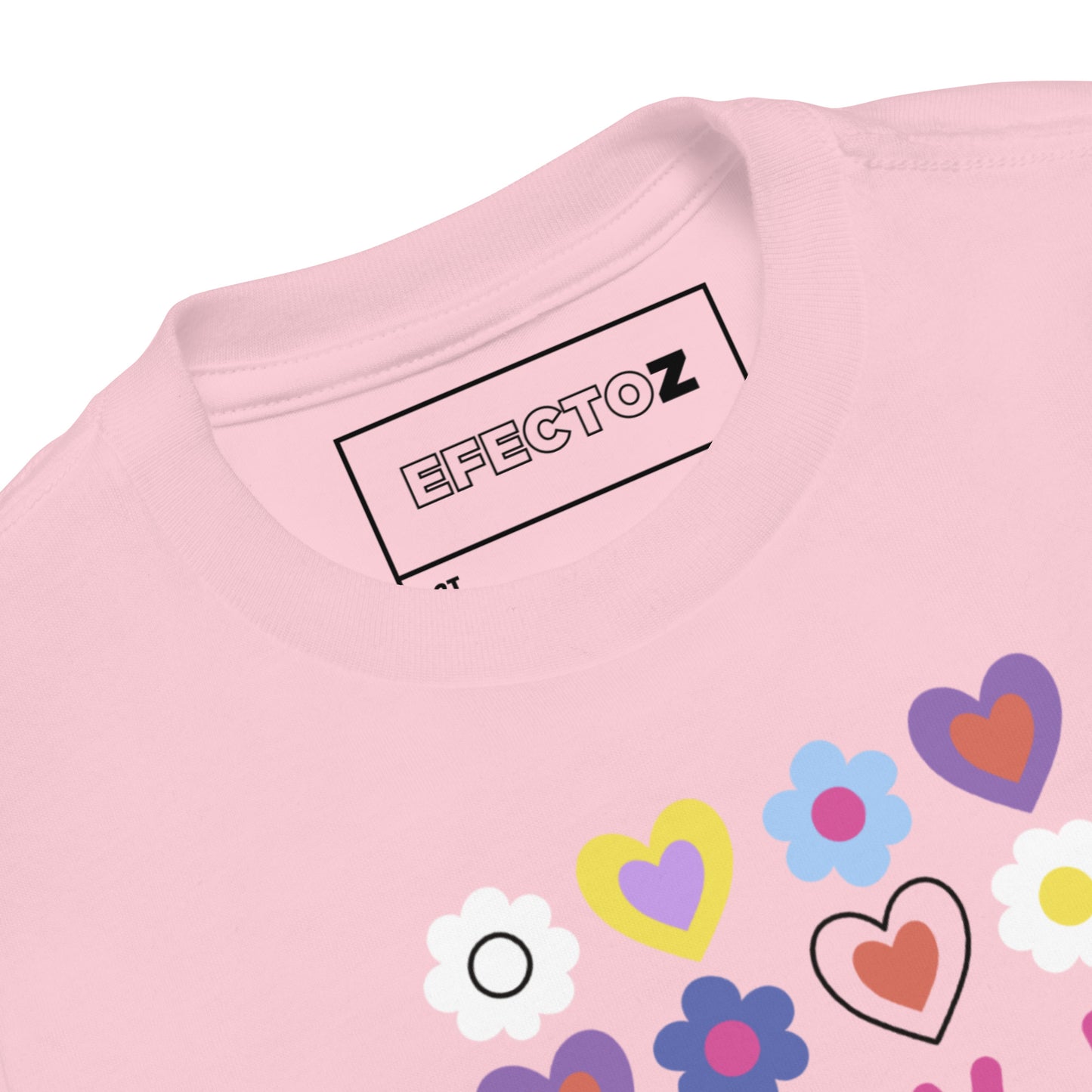 Camiseta de manga corta para niña Love