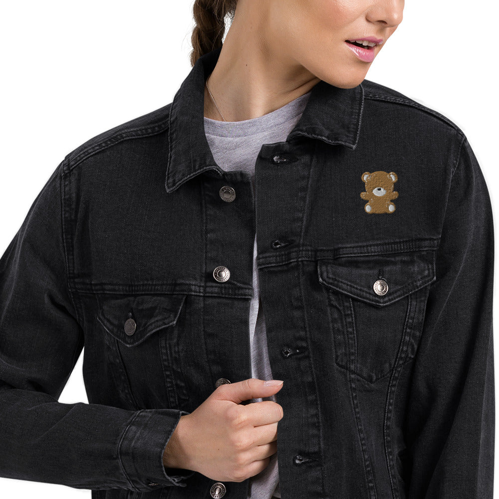 Chaqueta denim Bear Face