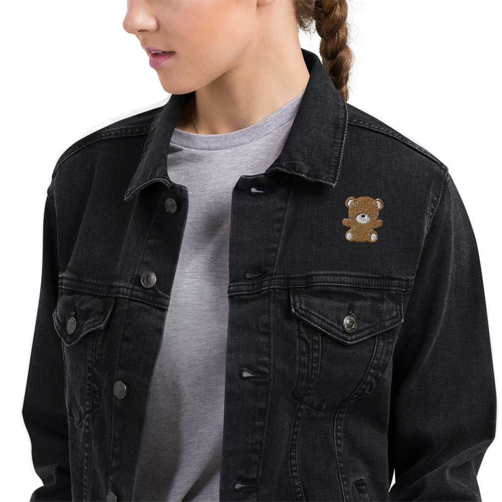 Chaqueta denim Bear Face